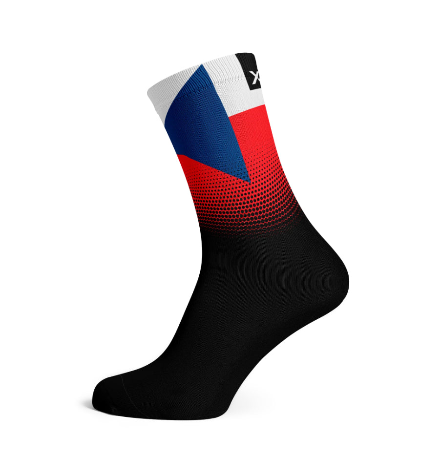 SOX Czech Republic Flag Socks