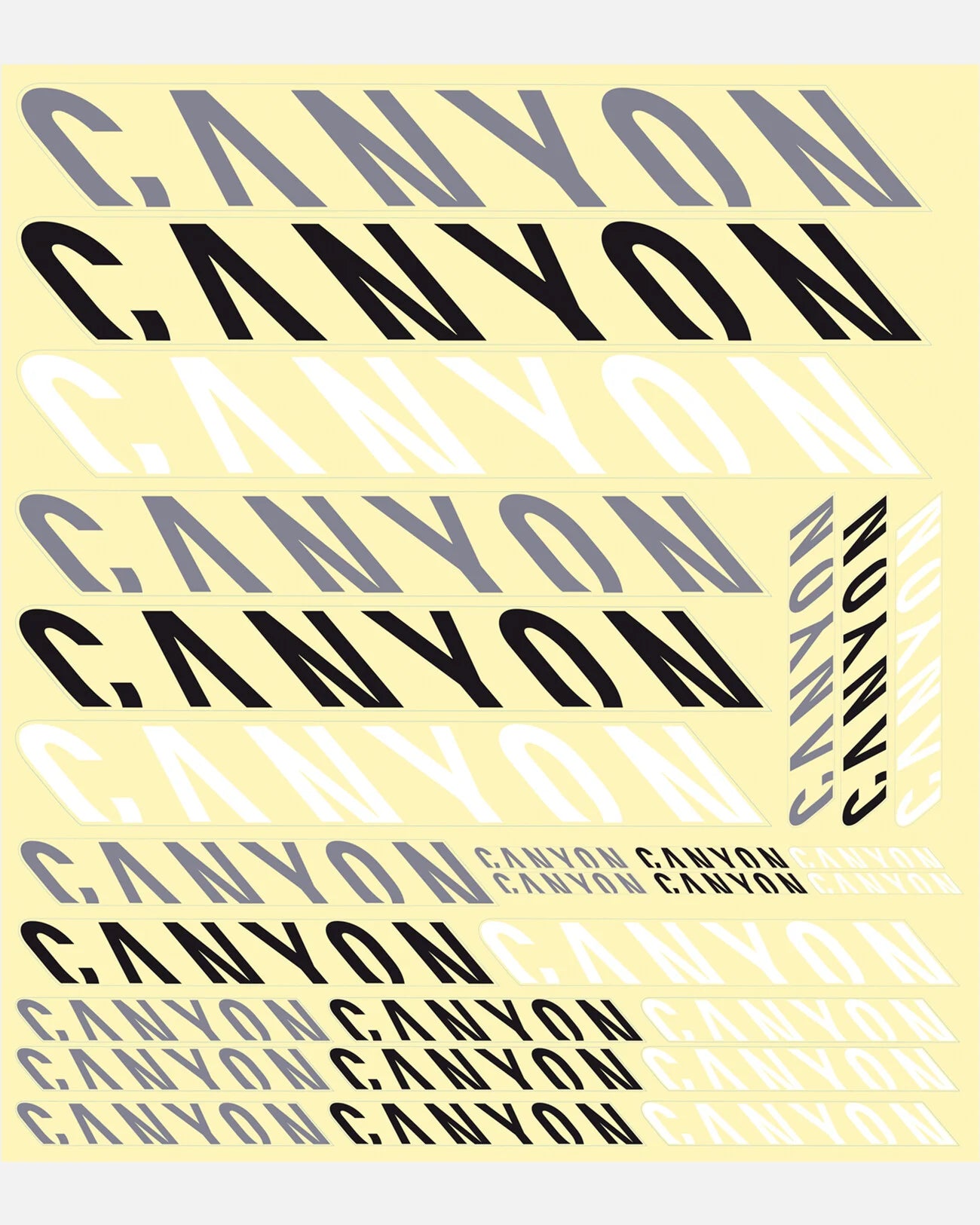CANYON Sticker Kit