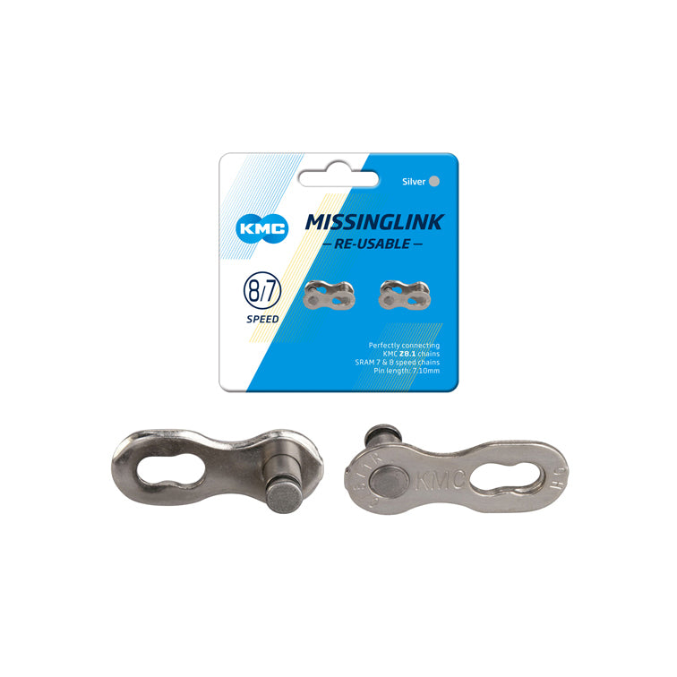 KMC chain link 7/8spd cl571r 2pc