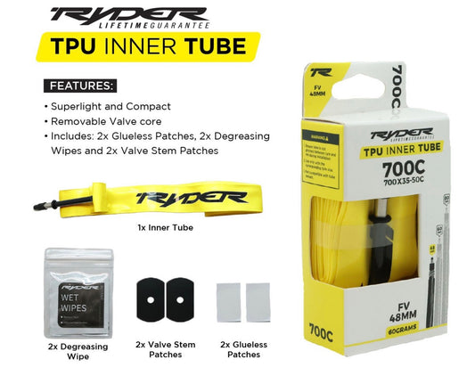 RYDER TPU Tube 23-35 60mm (road)