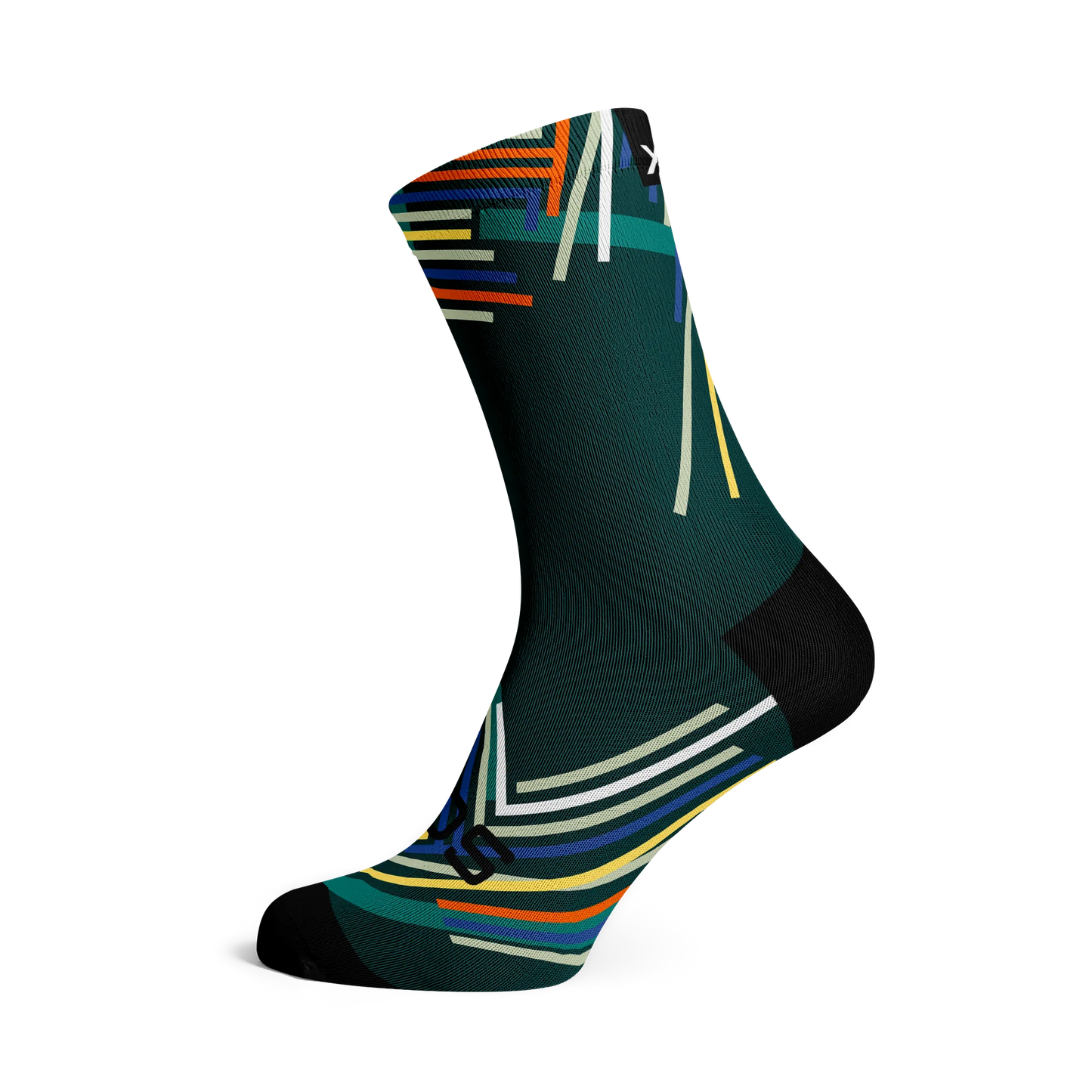 SOX Performance Teal Crew Socks