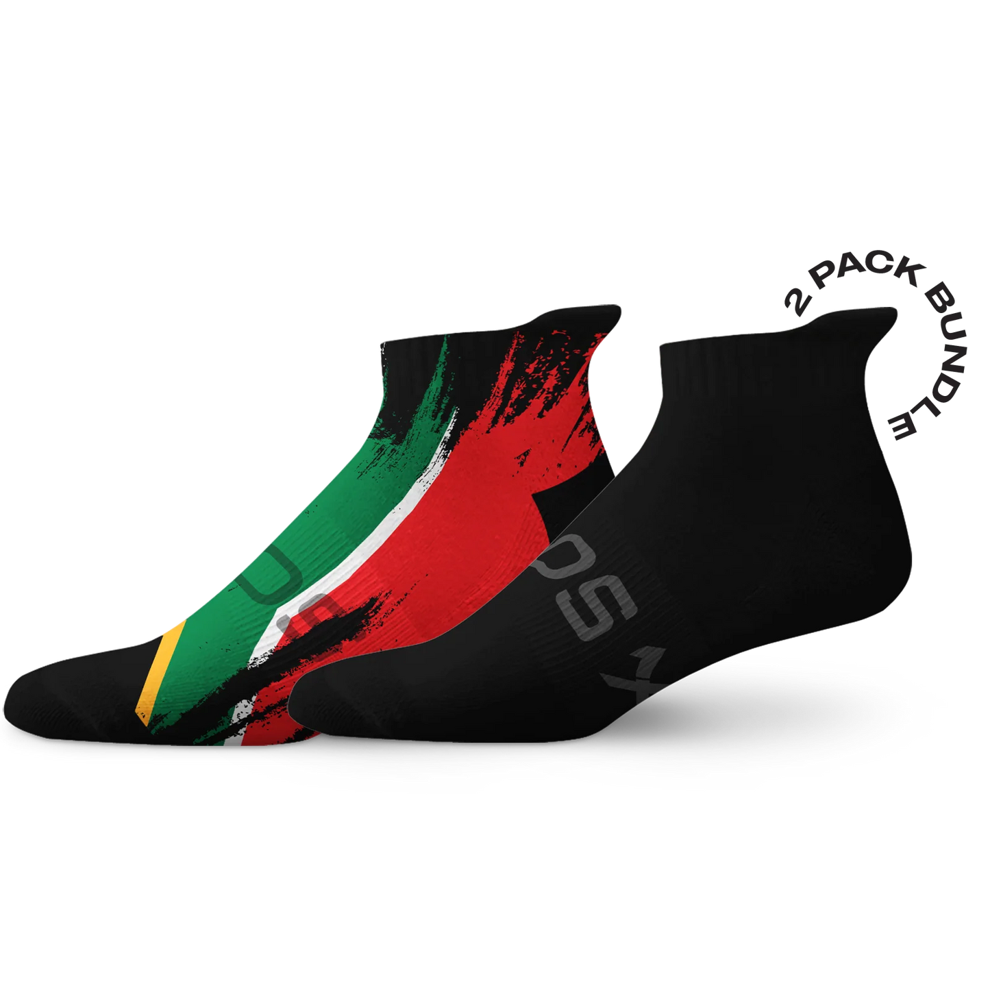 SOX Tab Combo South Africa Splash Flag Black