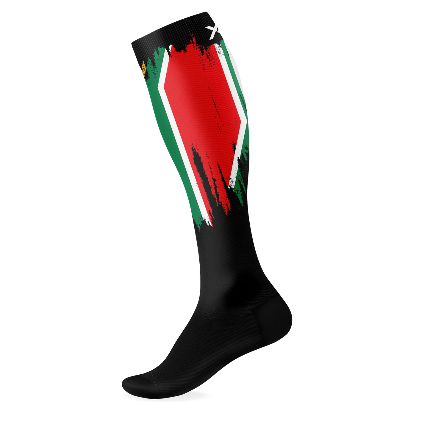 SOX SA Splash Black Knee High Socks