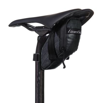 LIZARDSKINS CACHE SADDLE BAG - JET BLACK - Medium