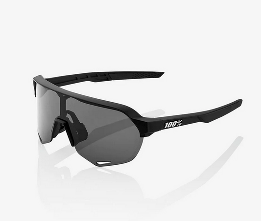100%  S2® - Soft Tact Black - Smoke Lens