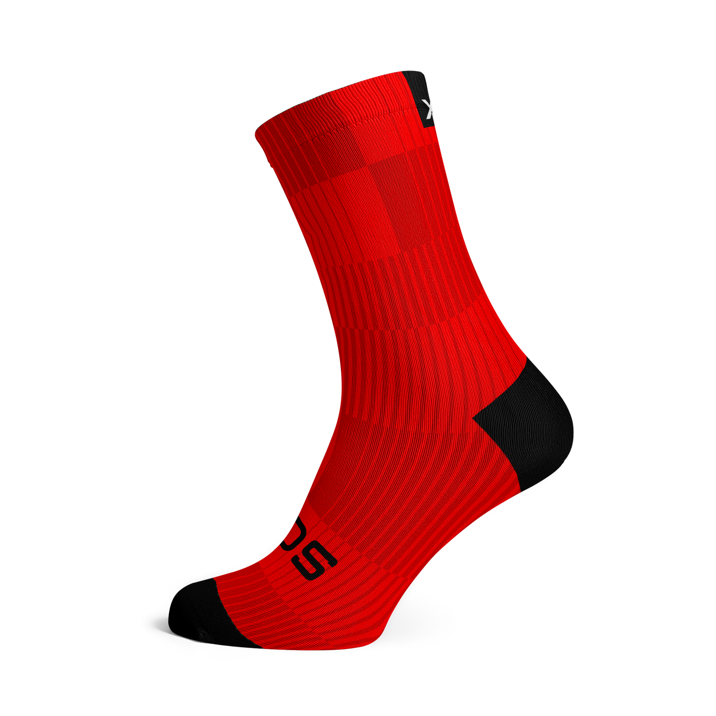 SOX Slight Red Crew Socks