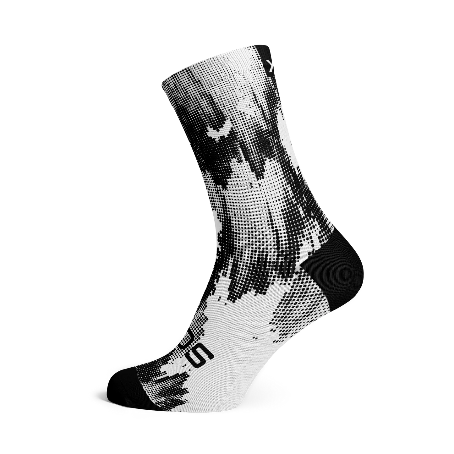 SOX White Gravel Crew Socks
