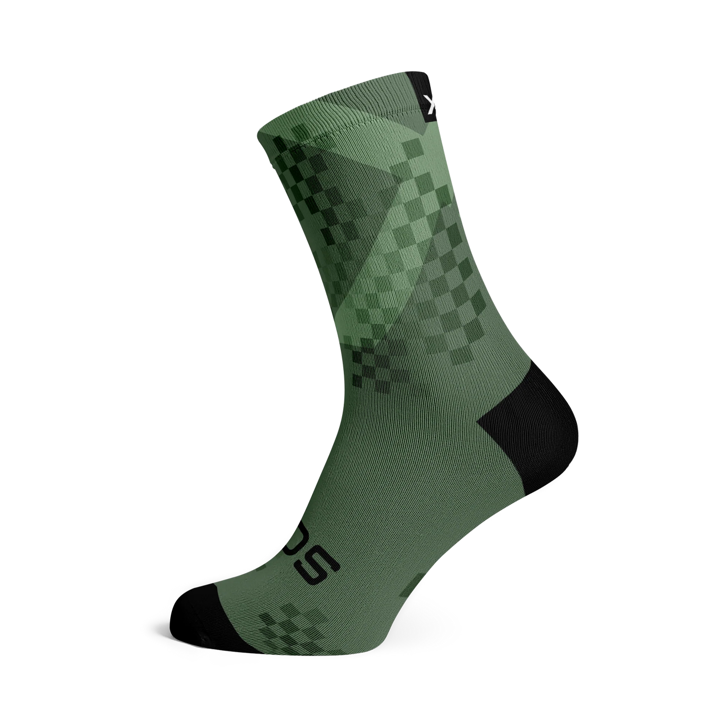 SOX X Olive Crew Socks