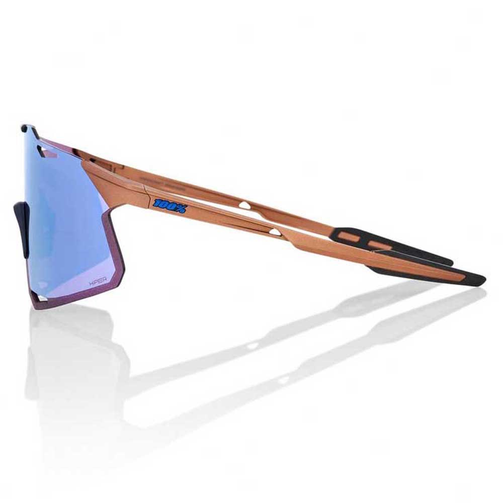 100% HYPERCRAFT - Matte Copper Chromium - HiPER Blue Multilayer Mirror Lens