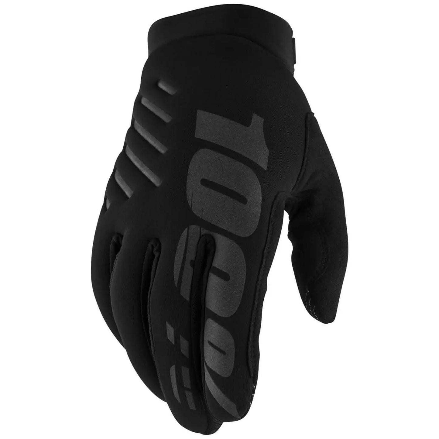 100% Brisker Gloves Black