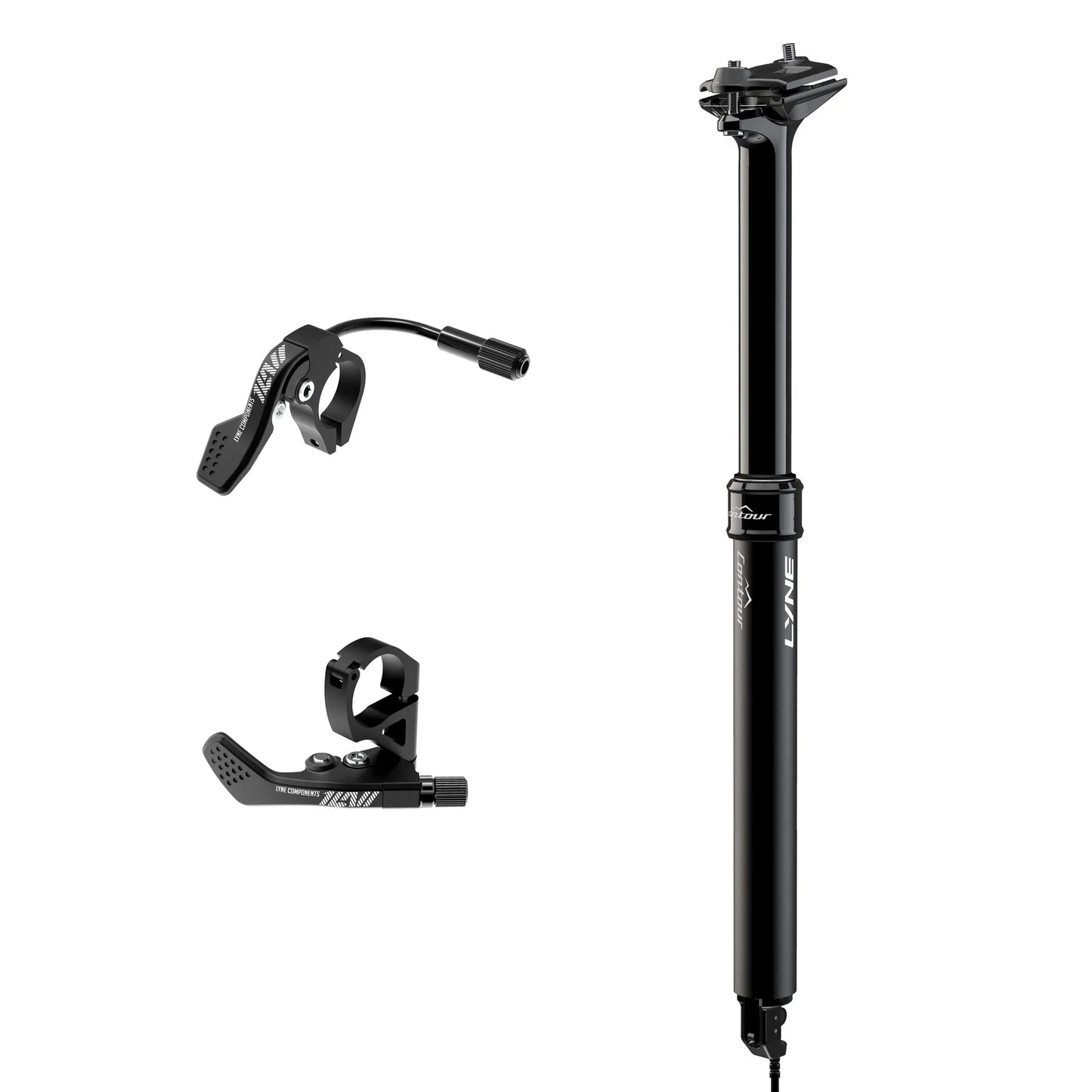 LYNE COMPONENTS Contour Dropper Post 27.2mm x 100mm Internal V2.0