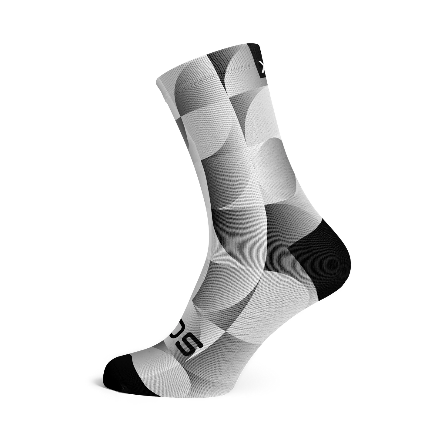 SOX Solid Silver Socks