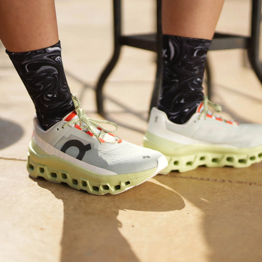 SOX Marble Black Socks