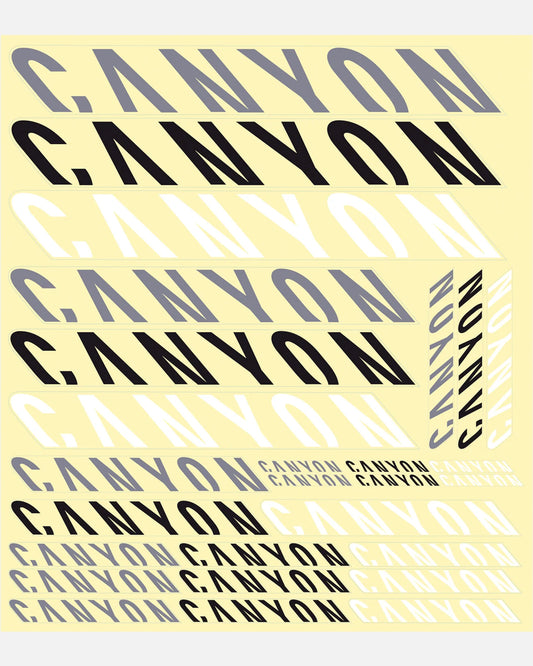 CANYON Sticker Kit