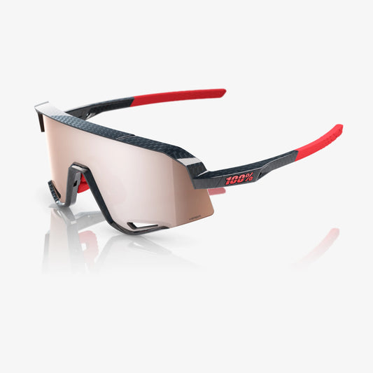 100% SLENDALE - Gloss Carbon Fiber - Crimson Silver Mirror
