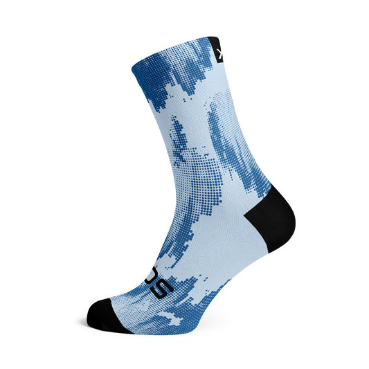 SOX Blue Gravel Crew Socks