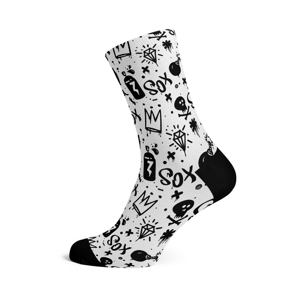 SOX Doodle White