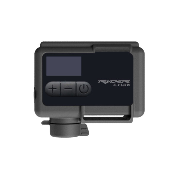 RYDER E-Flow Bike Pump – with silicone cover and mount strap