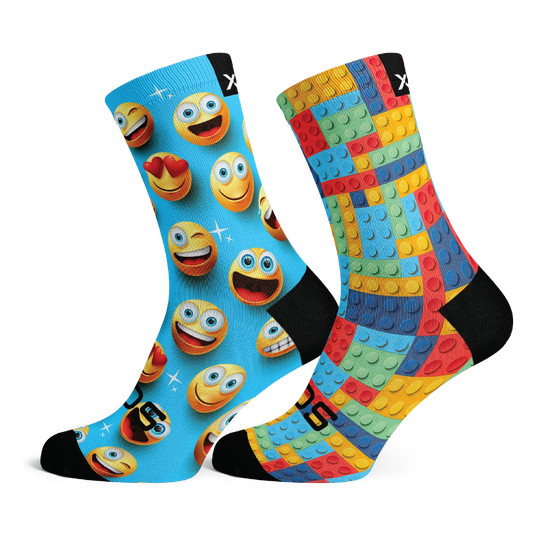 SOX - Kids Combo 5 ( Emoji and Blocks)