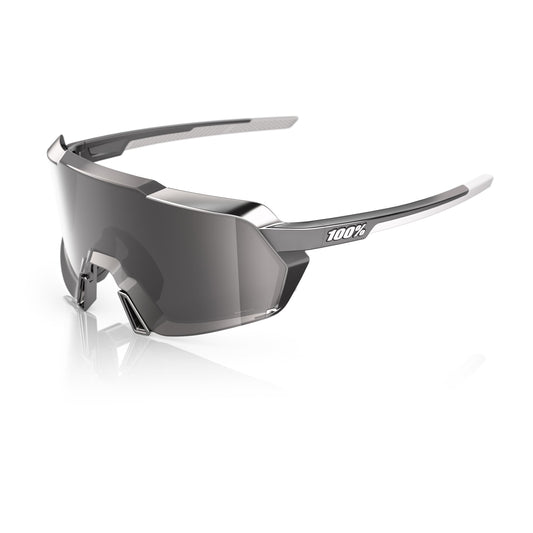 100% Korbin - Gloss Black Chrome - HiPER Silver Mirror Lens