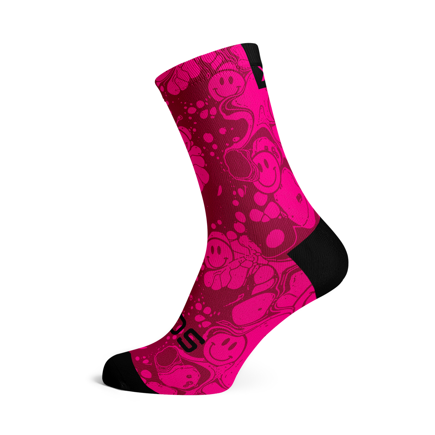 SOX Neon Slide Pink Socks