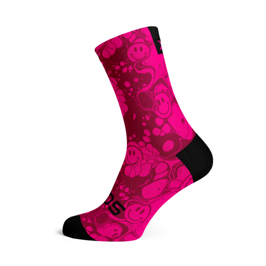 SOX Neon Slide Pink Socks