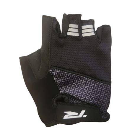 RYDER Glove Aerogrip Black Short Finger