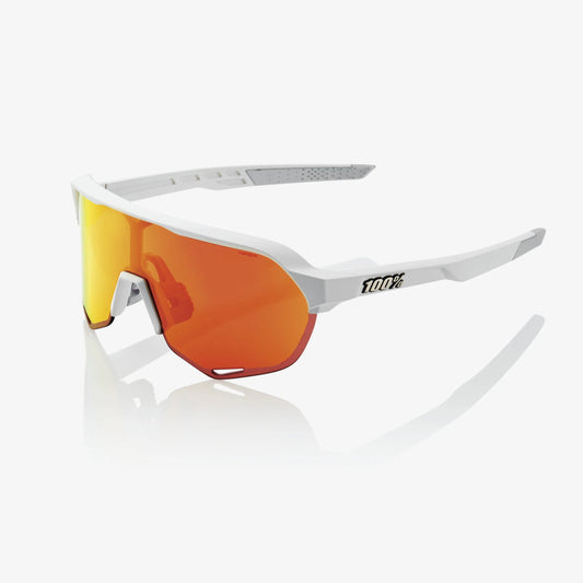 100% S2 - SOFT TACT OFF WHITE - HiPER RED Multilayer Mirror Lens