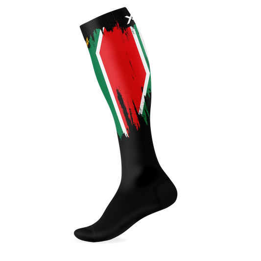 SOX SA Splash Black Knee High Socks