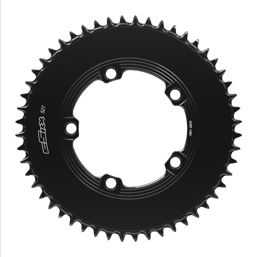 CSIXX TT Chainring 110 bcd 5bolt 52t Black