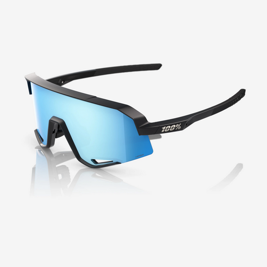 100% SLENDALE - Matte Black - HiPER Blue Multi Layer Mirror Lens