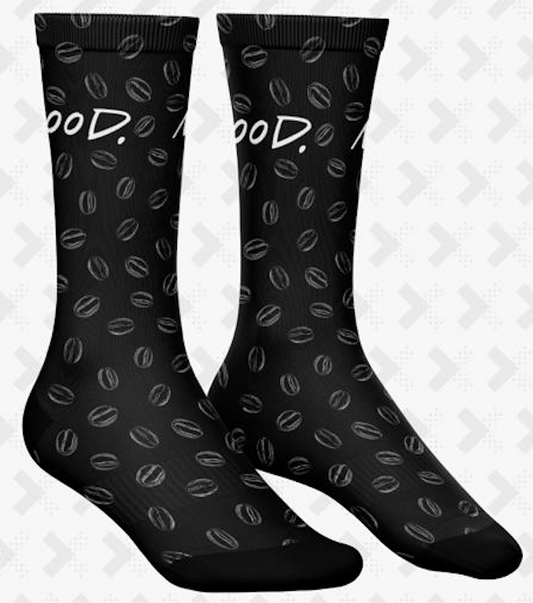 SOX MOOD Black with plenty Coffee Beans