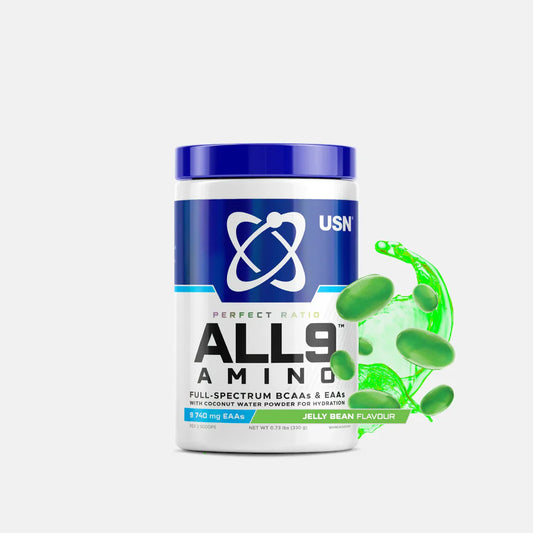 USN amino green jelly bean 330grms