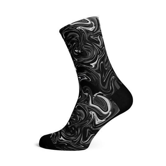 SOX Marble Black Socks