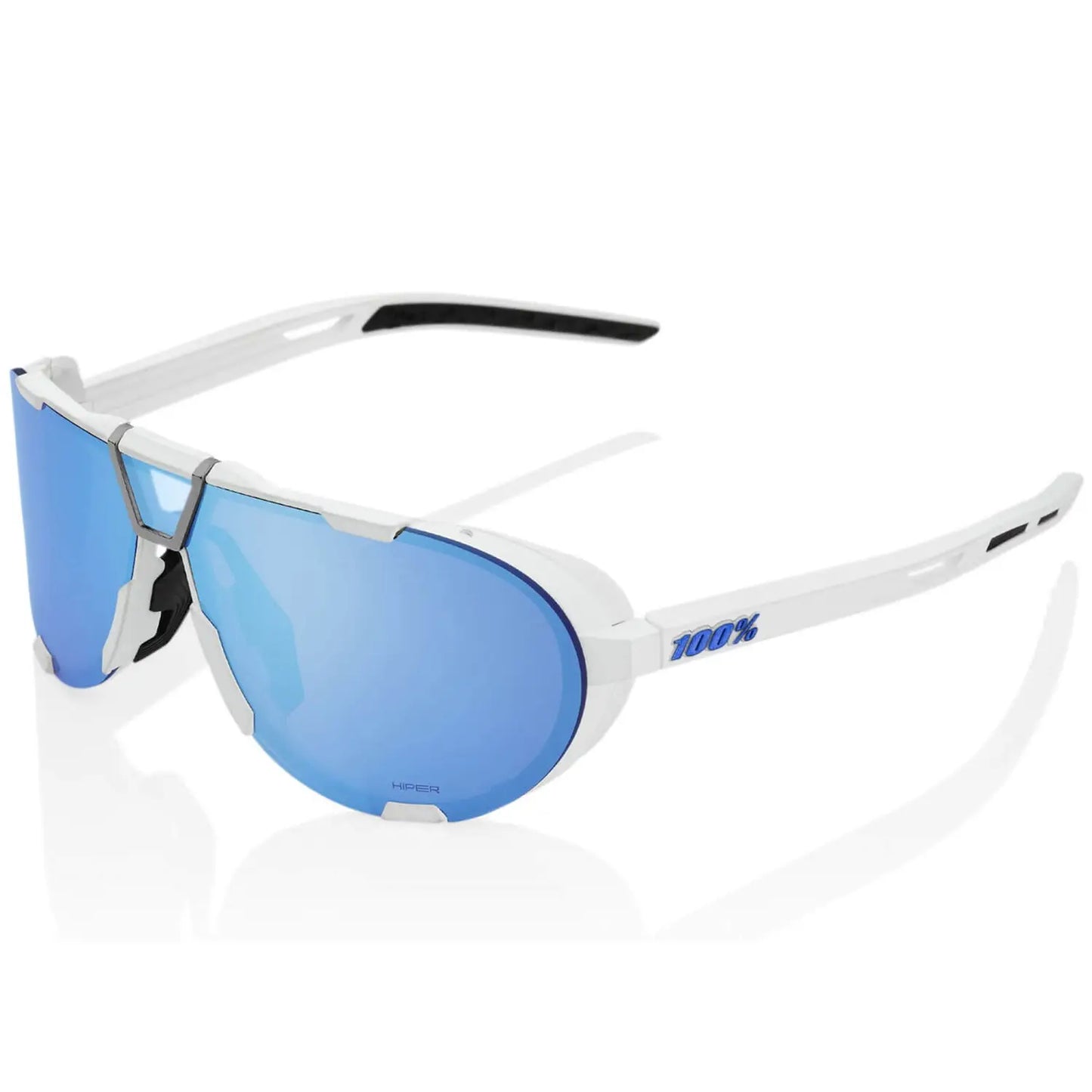 100% WESTCRAFT - Soft Tact White - Hiper Blue Multilayer Mirror lens