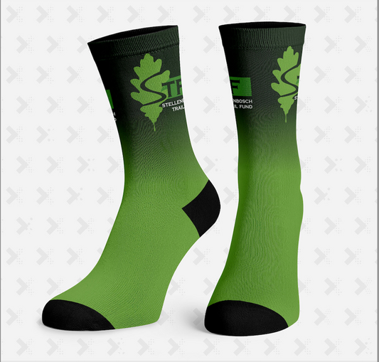 SOX Stellenbosch Trail Fund Lime Green Socks