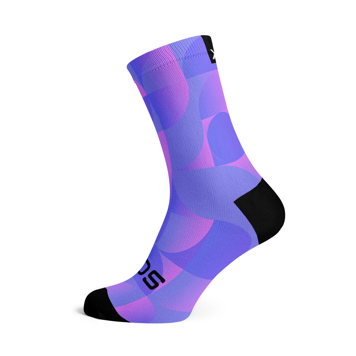 SOX Solid Purple Socks
