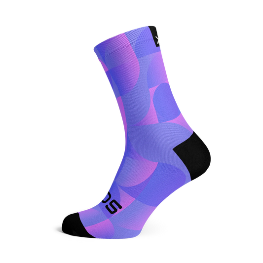 SOX Solid Purple Socks