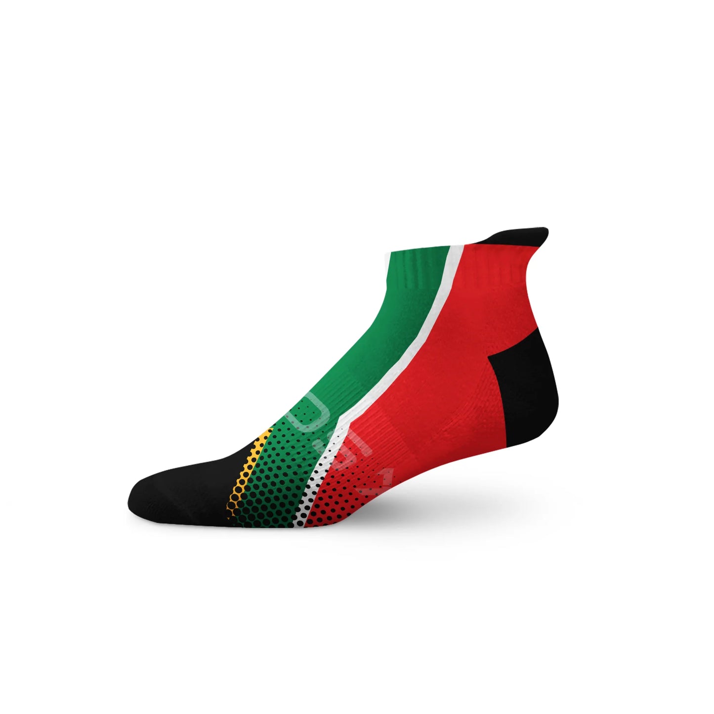 SOX South Africa Flag Tab Socks