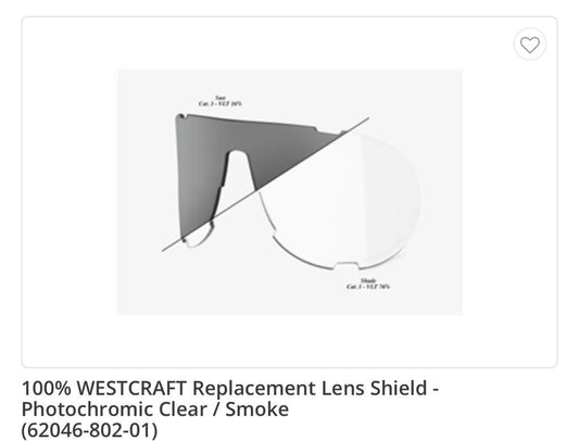100% Westcraft Replacement Lens